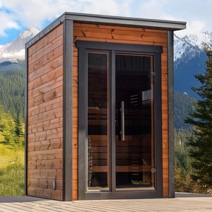 <span class=keywords><strong>Sauna</strong></span> extérieur traditionnel en pruche cubique au design moderne personnalisé Poêle à vapeur sèche à chauffage électrique pour les salles de <span class=keywords><strong>sauna</strong></span> modernes - Product Image 4