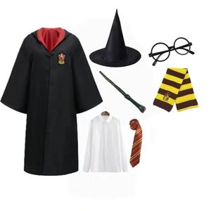Robe <span class=keywords><strong>de</strong></span> sorcier d'école <span class=keywords><strong>de</strong></span> <span class=keywords><strong>magie</strong></span>, cape, uniforme, costume <span class=keywords><strong>de</strong></span> cosplay, déguisement <span class=keywords><strong>de</strong></span> sorcier d'Halloween pour enfants et adultes - Product Image 5
