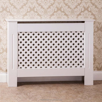 Cache-radiateur en bois MDF laqué de style européen, meuble pratique pour salon, chambre à coucher, hôtel - Moderne, échantillon gratuit