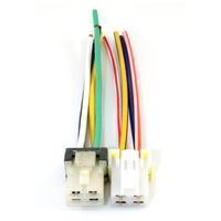 MEILLEUR Kit de fil de lumière de bande Led capteur électronique électrovanne Rast connexion rapide bornes électriques 4Pin connecteur H11