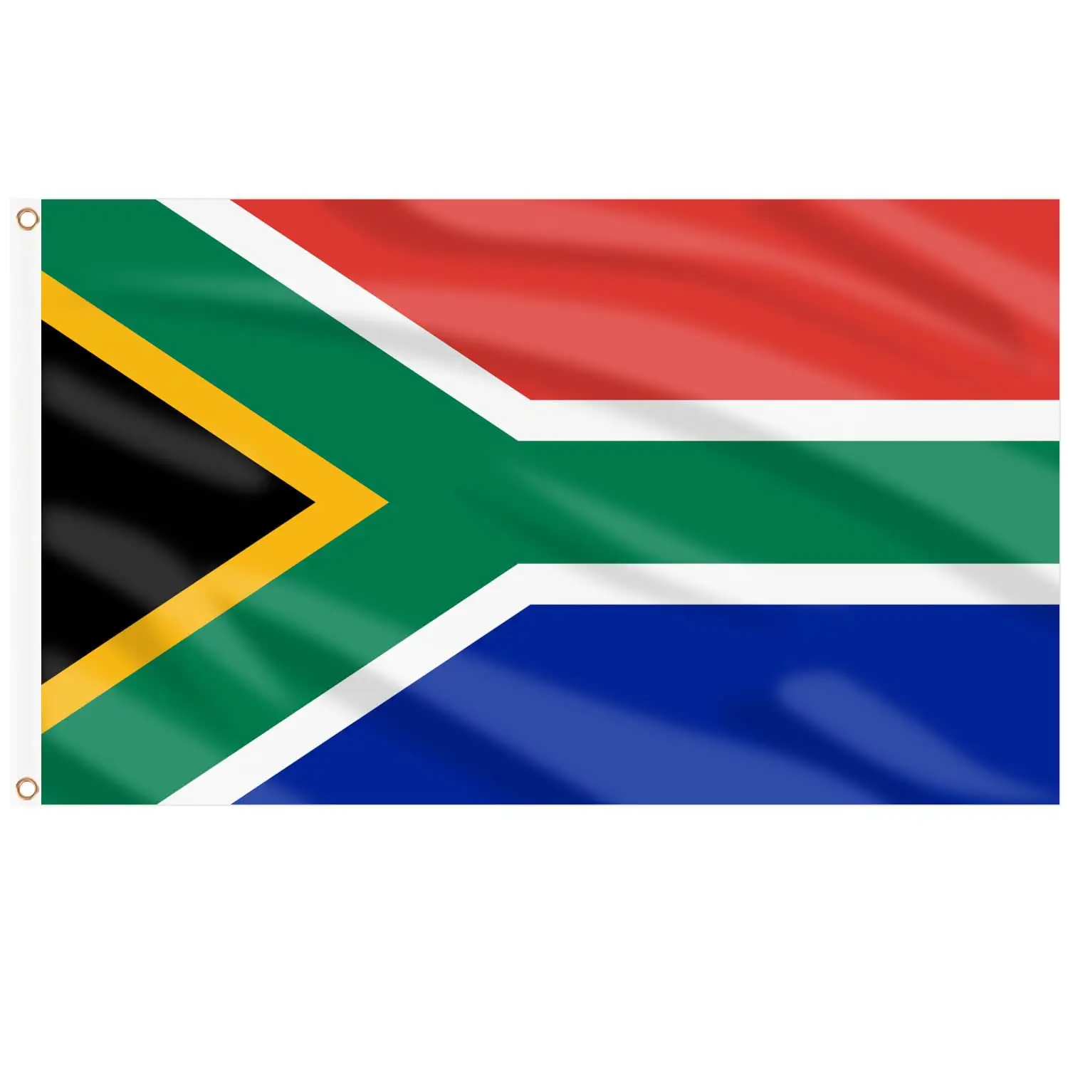 Nx Offre Spéciale 90*150cm Drapeau national de l'Afrique du Sud Tissu polyester pour différents pays