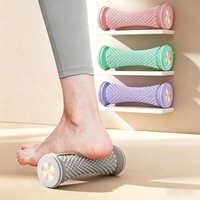 Rouleau de massage des pieds unisexe QIDIAN en TPR pour fasciite plantaire et réflexologie, prêt à être expédié – Meilleures ventes