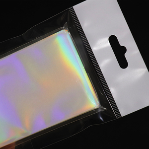Début — manches de carte holographique KPOP, 500 pièces, couleur arc-en-ciel, pochette de carte photo, PC - Product Image 6