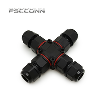 Connecteurs étanches PSCCONN M12 M16 M20 M25 à 2 broches avec câblage à vis (sans soudure requise) pour éclairage LED extérieur