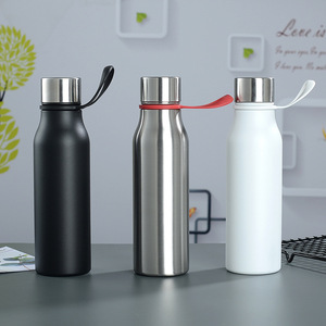 Thiết kế mới xách tay ngoài trời 500ml thép không gỉ 304 uống chai nước chân không Bình - Product Image 2
