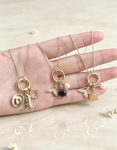 Charm Link <b>Chain</b> for Women Gift Jewelry Wholesale Jewelry Style Popular Design Pearl Turtle Pendant Necklace - Product Image 2