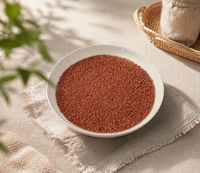 Riz de Konjac Rouge Sain et Minceur, Sans Eau, Faible en Calories, Instantané, Shirataki Séché, Faible IG, Alternative Diététique