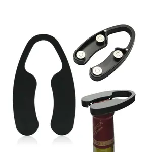 F1-554 Wine Accessories 2 In 1 Function Plastic Aluminium Metal Foil Roller Paper Wine Bottle Cutter