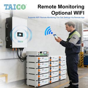 30kw 40kw 50kw हाइब्रिड सौर प्रणाली इन्वर्टर उच्च वोल्टेज 30kw 40kw 50kw पर/ऑफ ग्रिड 3-चरण हाइब्रिड इन्वर्टर - Product Image 5