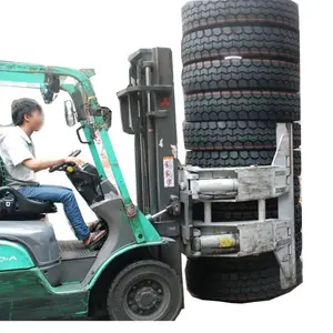 China Design Forklift Attachments Rotating Tyre Clamps For Tires Industry