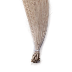 Jasmine Beauty Double Drawn I Tip Human Hair Extensions <b>Russian</b> Blonde Raw Virgin 100% Remy I-tip Hair Human Hair Extensions - Product Image 2