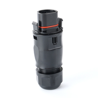 Étanche IP68 nouveau BC01 Deye LY01 PPO 3 pôles énergie solaire Micro hybride onduleur connecteurs mâles prise fil CableTO EU Schuko