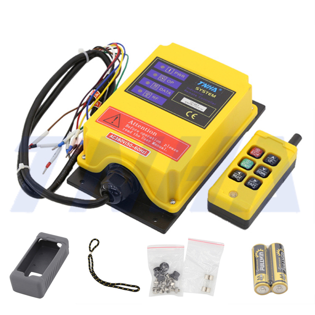 TNHA1-F21-4S-Y Universal Elevator Crane Radio Remote Control for Overhead Gantry Crane Hydraulic Telecrane