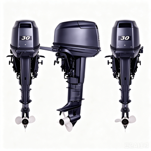Moteur de propulsion marine refroidi par eau 22KW 30P pour bateau - Product Image 2