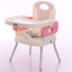 Multifunctional Baby Dining High Chair, Easy Clean Compact Foldable Toddler <strong>Highchair</strong> for <strong>Newborn</strong> &amp; Toddlers Indoor Use - Product Image 2