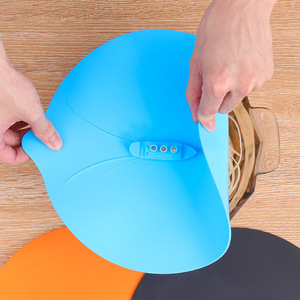 Couvercle de pot <span class=keywords><strong>en</strong></span> <span class=keywords><strong>silicone</strong></span> transfrontalier, anti-débordement, hermétique, compatible <span class=keywords><strong>micro</strong></span>-ondes, isolation fraîcheur et odeurs - Product Image 3