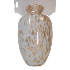 Tammaro Home Glass Flower <b>Vase</b> to Decorate Any Room <b>Unique</b> Design Italian Handcrafted Product of Excellent Quality - Product Image 1