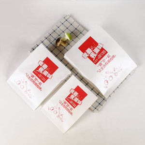 Sacchetti di Carta Anti-unto Monouso per Confezionamento Alimenti: Pollo Fritto, Bistecche, Strisce di Pollo, Nuggets, Patatine Fritte, Snack - Product Image 4
