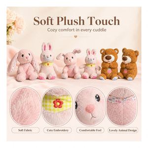 New Design AI Bear Stuffed Animal Chatbot Dialogue Function Rechargeable Storytelling Plush Gift for Children TOYSRUNNER 11-30cm - Product Image 3