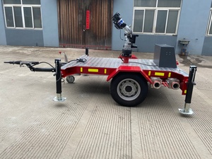Monitor Antincendio Montato su Rimorchio ad Alta Capacità con Sistema di Torre Regolabile per Soluzioni Antincendio - Product Image 6