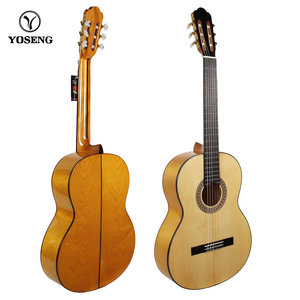 Guitarra Clásica Hecha a Mano de Alta Calidad, Precio Bajo, Madera de Arce Flameada Sólida de Primera Calidad - Product Image 5