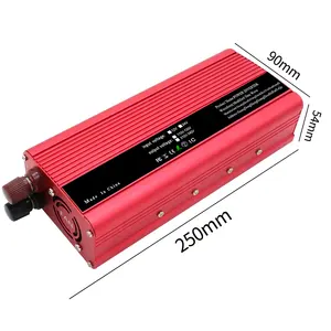 Verified Suppliers 1000 Watt 2600 Watt 12V To 110V Power Inverter Car Invert Charger