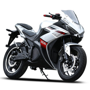 Motocicleta Deportiva Eléctrica Personalizada <span class=keywords><strong>de</strong></span> Fábrica, Modelo R3, 72V, 80km/h, Motocicleta para <span class=keywords><strong>Adultos</strong></span> con Batería - Product Image 1