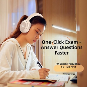 Casque <span class=keywords><strong>INPHIC</strong></span> H1S filaire et sans fil double mode avec radio FM, suppression active du bruit (ANC) et chargement sans fil - Product Image 4