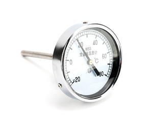 1/2npt औद्योगिक बायमेटल थर्मामीटर बॉयलरों के लिए औद्योगिक तापमान नापने का यंत्र - Product Image 3