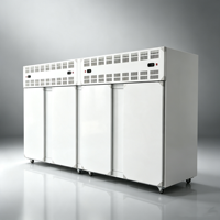 Industriële vierdeurs blastvriezer -80°C ℃   Ultra-lage temperatuur vrieslade met aangepaste spanning voor vlees- en pluimveeverwerkingsbedrijven