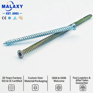 Tornillo Autorroscante para Concreto de Acero al Carbono con Recubrimiento Ruspert y Accionamiento Torx de Rosca Alta-Baja, Suministro Directo de Fábrica Malaxy - Product Image 1