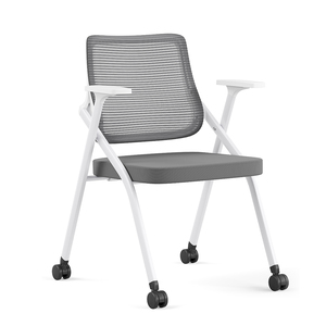 Silla de Oficina Moderna, Transpirable, Apilable, de Malla, para Reuniones, Visitas, Capacitación, Plegable, con Tablero de Escritura, 3 Años de Garantía, al Mejor Precio - Product Image 5