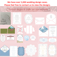 Invitaciones de Boda Personalizadas Hechas a Mano con Impresión Tipográfica y Troquelado, Incluyen Detalles para el Sobre, Tarjetas RSVP y Tarjetas de Alojamiento