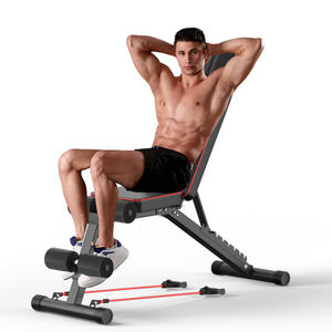 Banco de Pesas Ajustable FlyingBird - Equipo de Ejercicio Multifuncional Portátil de Metal con Capacidad de 150 kg, Banco de Entrenamiento Inclinable/Declinable - Product Image 5