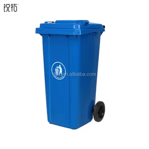 Direct supplier and wholesaler exceptional square use 120 liter plastic pedal dustbin