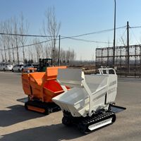 Mini-transporteur à chenilles YB 500 kg – Faible coût d'entretien, transport de fourrage, franchissement de montagnes, manutention du bois, travaux hydrauliques