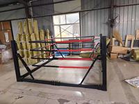 Vente flash - Ring de boxe pliable à montage rapide - Ring de boxe pliable 5x5M pour l'entraînement ou la compétition