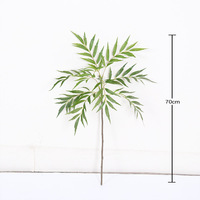 Bouquet de fleurs en plastique décoratif pour aménagement paysager, décoration de plantes, décoration intérieure, plantes artificielles, fleurs artificielles