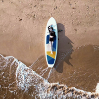 Offre Spéciale unisexe en gros SUP Standup Paddle Board PU mousse solide Durable en plastique Portable planches de surf pas cher Durable debout
