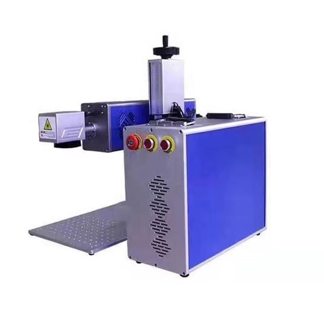 High Precision New CO2 Laser Marking Machine DXF/BMP/AI/DWG/DST Support Air-Cooled CNC Bench-Top for Non-Metal Logo Engraving