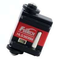 Servomotor de Eje Dual HLS3606M de 6 kg con Bus Serial, Codificador Magnético Micro y Control de Fuerza Constante para Dedos de Mano Diestra