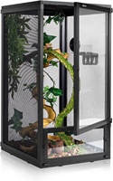 Cage en alliage d'aluminium caméléon terrarium reptile respirant durable et ne rouille pas
