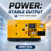 Générateur diesel super silencieux de type 10 kVA, 25 kVA, 50 kVA, 80 kVA, 100 kVA à prix avantageux à vendre