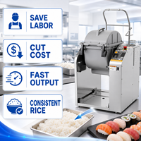 Hoge Efficiëntie Automatische Sushi Rijst Shari Mixer Azijn Kruidenmachine voor Sushi Restaurant Centrale Keuken 4L/5min 14kg