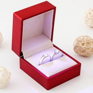 Wholesale Couple Wedding <strong>Rings</strong> Set Fashion Opening Adjustable <strong>Rings</strong> <strong>Men</strong> and Women Engagement Jewelry with <strong>Boxes</strong> - Product Image 3