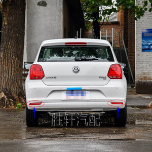 Luces Traseras para Volkswagen Polo, Tiras Reflectantes Rojas de ABS, 2014-2018, Lado del Conductor Izquierdo, Lado del Pasajero Derecho - Product Image 5