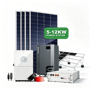 Système d'énergie solaire à batterie 3KW 5KW 8KW 10KW 20KW 30KW, connecté au réseau, hors réseau, hybride, pour la maison - Product Image 6