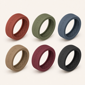Funda de Silicona Personalizada con Logotipo OEM para Oura Ring 5/4, Galaxy Ring, RingConn, Ultrahuman, Color Rojo Arcilla, Nombre de Marca Grabado - Product Image 5