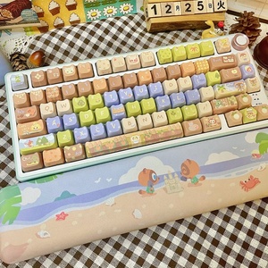 <strong>Cute</strong> <strong>Cat</strong> Shape Keycaps Animal Forest MAO/M-OA/Cherry Profile Keycaps PBT Material Dye Sublimation for Mechanical <strong>Keyboard</strong> - Product Image 6