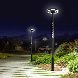 ไฟถนนโซลาร์เซลล์ LED อลูมิเนียมอัลลอย IP66 5000K แสงเดย์ไลท์ รับประกัน 10 ปี พร้อมรีโมทคอนโทรล สำหรับใช้งานกลางแจ้งในสวน - Product Image 5